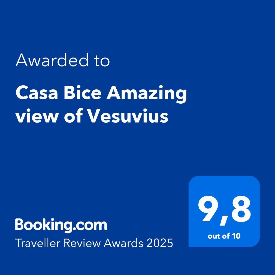 Casa Bice Amazing View Of Vesuvius Lägenhet Sorrento Exteriör bild